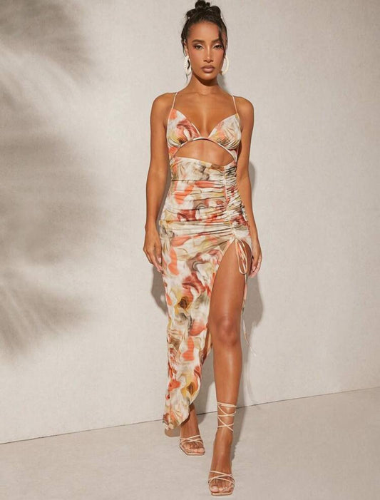 Coral Dress